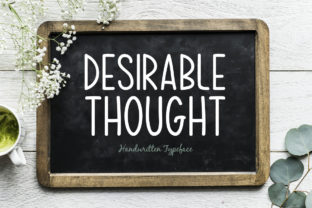 Desirable Thought: A Creative Font for Every Project
