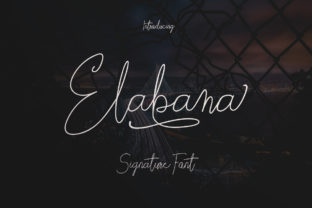 Elabama: A Signature Font with Elegance