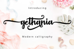 Gethania Script: A Versatile and Elegant Font for Every Project