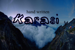 Karasi: A Bold Typographic Statement