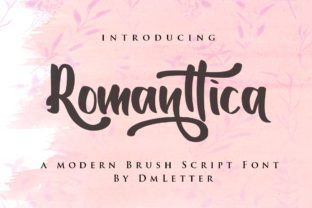 Romanttica: Elegant Handwritten Font