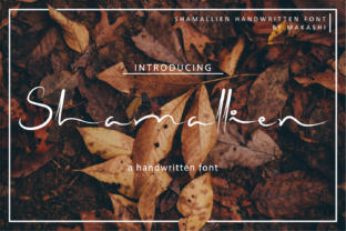 Shamallien: A Strategic Choice for Elegant Script Design