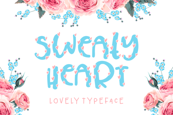 Sweaty Heart: A Bold, Love-Filled Font for Creative Expression