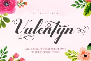 Valentijn: A Royal Script for Elegant Designs