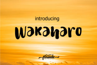 Wakaharo: A Playful Font for Creative Designers
