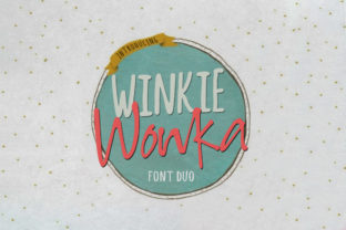Winkie Wonka Duo: A Handwritten Font for Creative Workflows